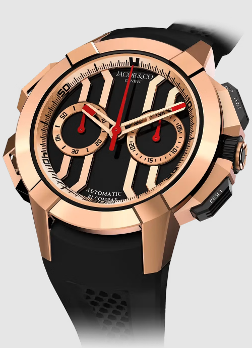 Jacob & Co epic x chrono 44mm ROSE GOLD EC430.43.AC.AA.A Replica watch (image for) Jacob & Co epic x chrono 44mm ROSE GOLD EC430.43.AC.AA.A Replica watch